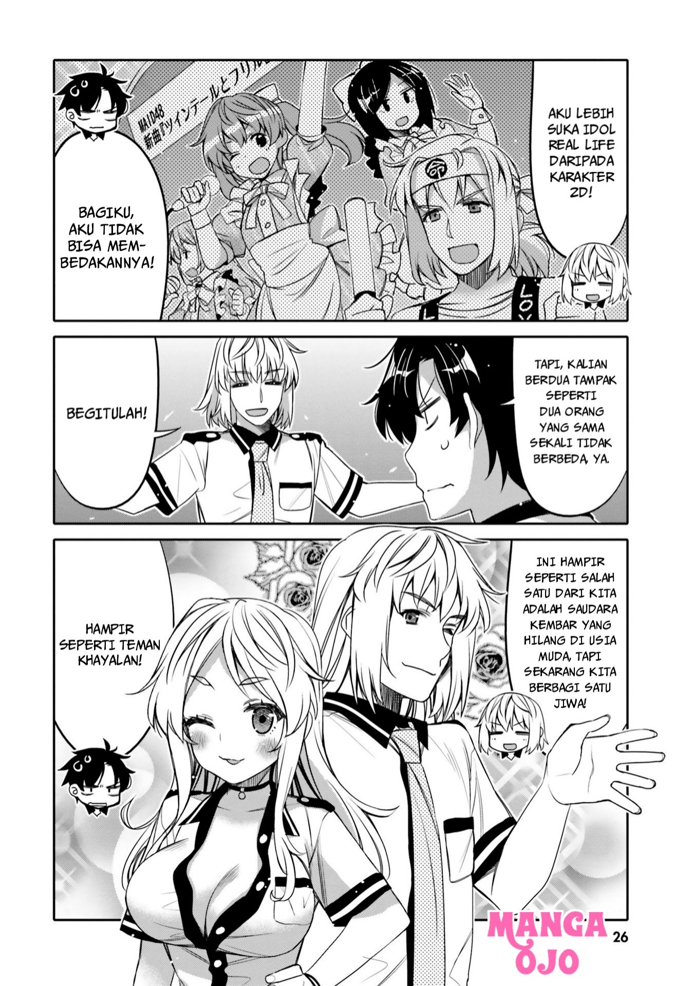 I am Worried that my Childhood Friend is too Cute! Chapter 08 Bahasa Indonesia